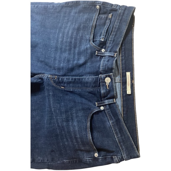 Levi's Deep Indigo Straight Leg Jeans Plus Size 16 - Picture 5 of 11